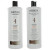 Nioxin System 4 Cleanser & Scalp Therapy Duo Set for noticeably thinning & chemically-treated hair (1 Liter)